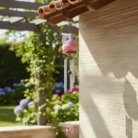 Llamador De Ángel Búho Madera Importado Indonesia