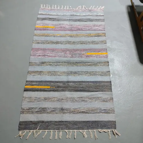 Alfombra Artesanal Premium 90 X 150 Cm Importada De India