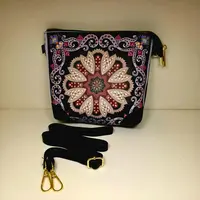 Cartera Bolso Estampada De Mano Hindu Importado Pushkar