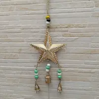 Tira Decorativa Movil Artesanal Chapa Pintada Hecho En India