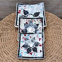 Set 3 Centros De Mesa En Venecitas Importados Platos Hondos
