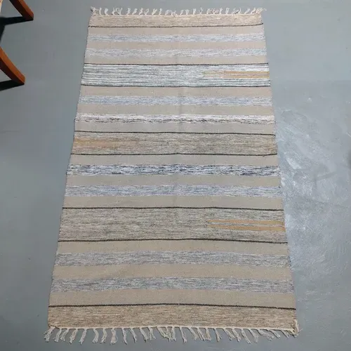 Alfombra Artesanal Premium 90 X 150 Cm Importada De India
