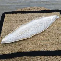 Centro De Mesa Plato Decorativo Importado Mdf Pushkar Tienda Blanco