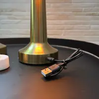 Lámpara Velador Fanal Led Touch Inalámbrica Importado Deco