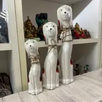 Perros Artesanales Importado Indonesia Unicos Pushkar Tienda Blanco