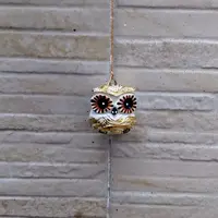Llamador De Ángel Búho Madera Importado Indonesia