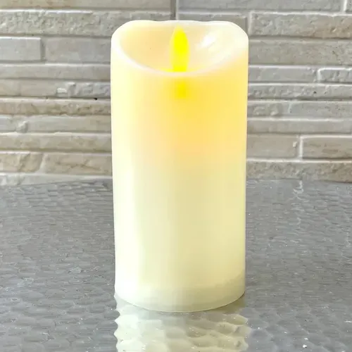 Vela Led Con Movimiento Importada 13.5 Cm A Pila Fanal-farol