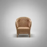 Set Artesanal X 5 Sillones ( 4 Simples + 1 Triple ) Pushkar Marrón