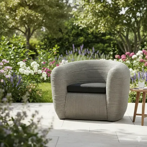 Sillón Artesanal Resina Natural 100% Únicos Pushkar Modelo 1 Sumatra