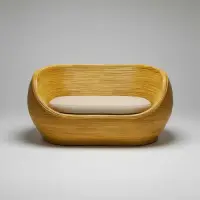 Sillón Ratán Sintético 2 Cuerpos Apto Exterior Importado