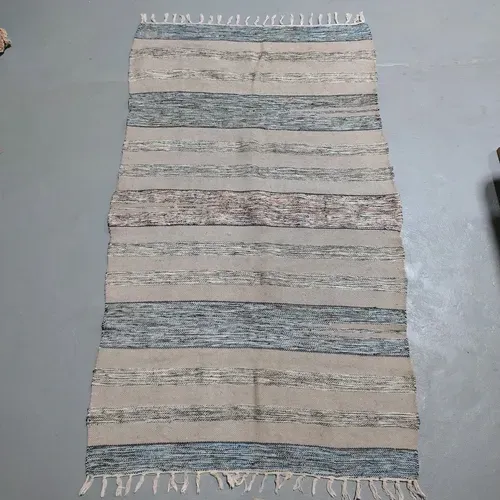 Alfombra Artesanal Premium 90 X 150 Cm Importada De India