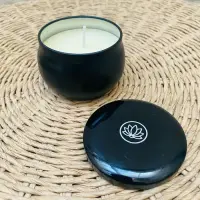 Set X 6 Lata Decorativa C Vela Soja Regala Aromas Unicos 