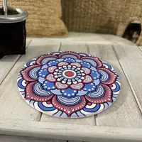 Posa Pava Fuente En Ceramica Redondo Importado Oriente