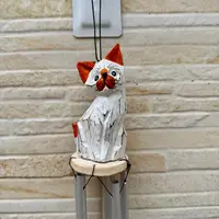 Llamador De Ángel Madera Importado Indonesia Decoración Modelo 3