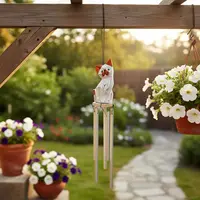 Llamador De Ángel Madera Importado Indonesia Decoración Modelo 3