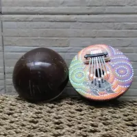 Kalimba Instrumento Viento Coco Artesnal Importado Indonesia Mix