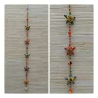 Movil Decorativo Tira De 5 Elefantes De India Deco Hindu