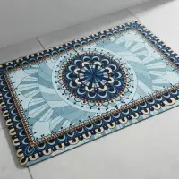 Felpudo Tapete Alfombra Puertas Importado India 60 X 40 Cm  60 Cm 40 Cm Modelo 4