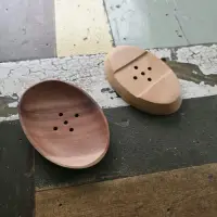 Jaboneras Para Jabones Importada Madera Pushkar Decoración Marrón