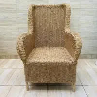 Sillón Natural Artesanal Fibra Natural 100% Únicos Pushkar