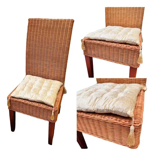 Almohadones India Rellenos Sillas Artesanal Medida Standard