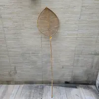 Hoja Fibras Naturales Larga Decoracion Importado Pushkar