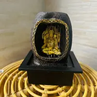 Fuente Agua Zen Ganesha Lluvia 25 Cm C/luz Led Importada     Dorado