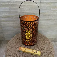 Portavela Hindu Fanal Importado India Decoración De Oriente  Oxido