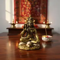 Estatuilla Artesanal Resina Diosa Shiva 10 Cm Import Oriente Modelo 1