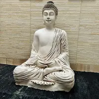 Buda Gigante En Resina Apto Exterior 80 Cm Figura Zen Jardin