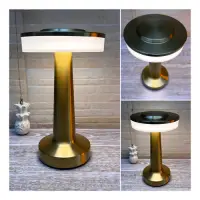 Lámpara Velador Fanal Led  Touch  Inalámbrica 20cm Importado