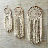 Set X 3 Atrapasueños Importado Indonesia Diseño Crochet