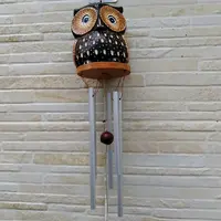 Llamador De Ángel Búho Madera Importado Indonesia
