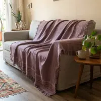 Manta Rustica Colcha Artesanal Cama O Sillon Pushkar Tienda