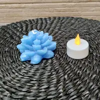 Vela Flotante Decorativa Flor Suculenta Ideal Piletas Import