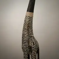 Jirafa 100 Cm Madera Oriente Importada Indonesia Animal Deco Mod A