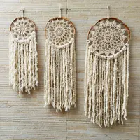Set X 3 Atrapasueños Importado Indonesia Diseño Crochet