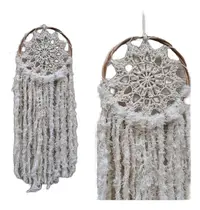 Atrapasueños Importado Indonesia Diseño Crochet 65 Cm