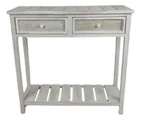 Mueble Dressoir Con Cajones Apoya Tv Recibidor Mesa Zen Blanco