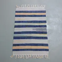 Alfombra 60x90 Cm Hindu Felpudo Recibidor Costado O Pie Cama