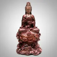 Estatuilla Kwan Yin Traida Indonesia 30 Cm Apto Exterior Zen Óxido