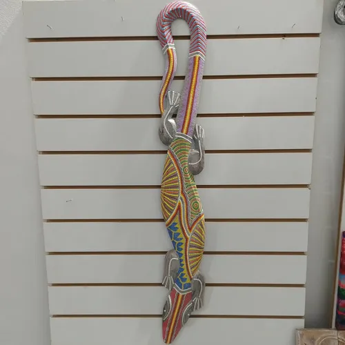 Iguana Importada De India En Madera Oferta Pushkar Tienda Modelo 1