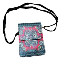 Cartera Sobre Estampada De Mano Hindu Importado Pushkar