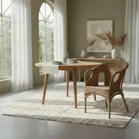 Sillón Swan Artesanal Fibra Natural-caña Apto Galería Silla 