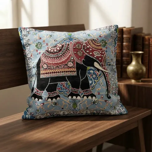 Fundas De Almohadon De 40 X 40cm  Patchwork De India Modelo 7