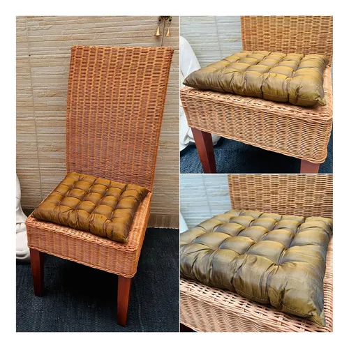 Almohadones India Rellenos Sillas Artesanal Medida Standard