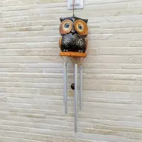 Llamador De Ángel Búho Madera Importado Indonesia