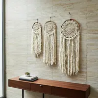 Set X 3 Atrapasueños Importado Indonesia Diseño Crochet