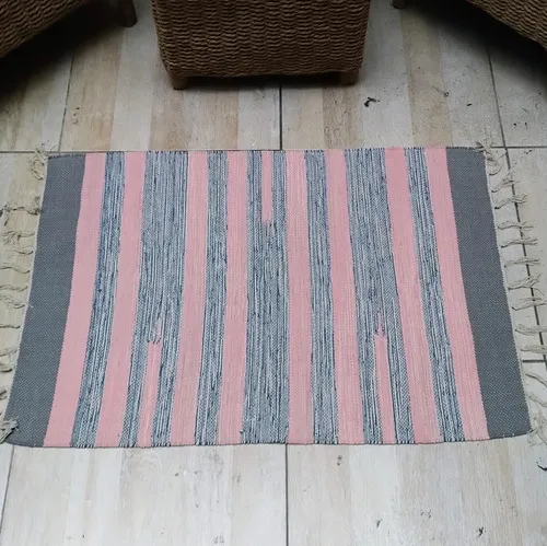 Alfombra 60x90 Cm Hindu Felpudo Recibidor Costado O Pie Cama