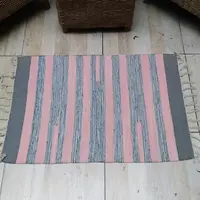 Alfombra 60x90 Cm Hindu Felpudo Recibidor Costado O Pie Cama